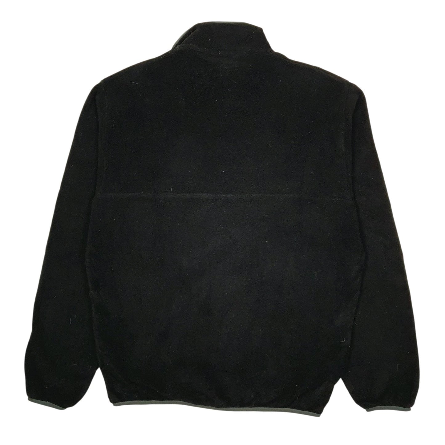 Mens Black Patagonia Synchilla Quarter Zip Jumper