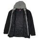 Mens Black Wrangler Chore Bomber Hoodie Windbreaker  Coat