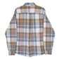 Mens Grey Eddie Bauer Flannel  Shirt