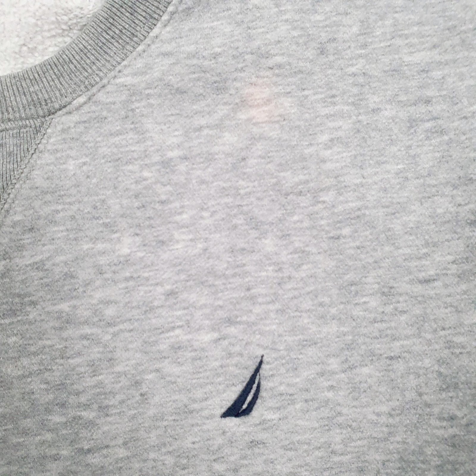 Mens Grey Nautica  Crewneck Jumper