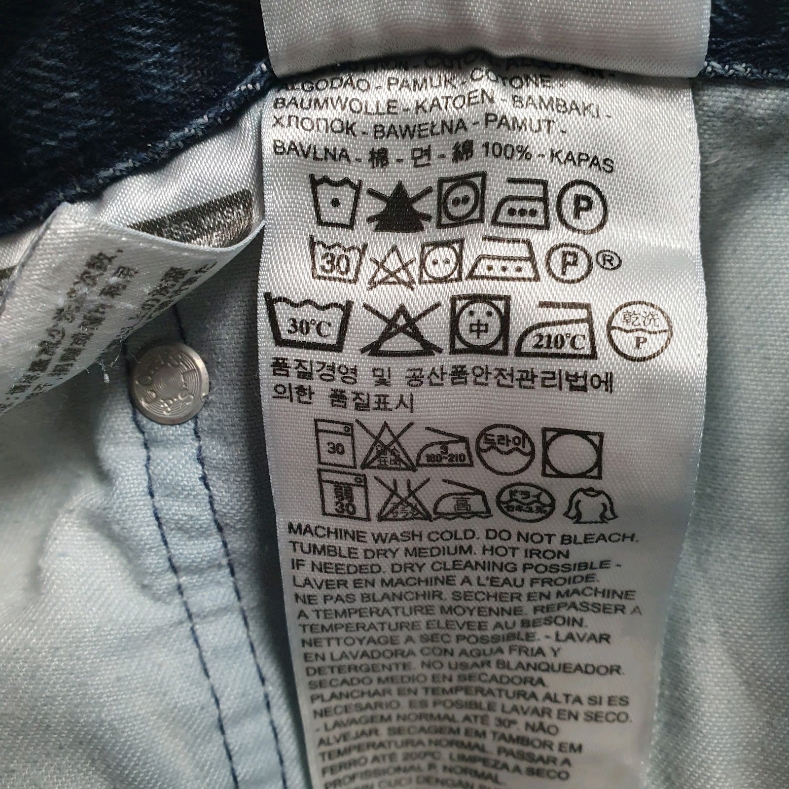Mens Blue Levis   Jeans