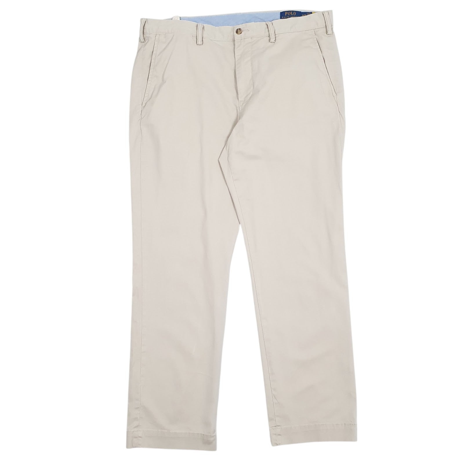 Mens Cream Polo Ralph Lauren  Chino Trousers