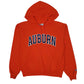 Mens Orange Champion Auburn College Hoodie Jumper