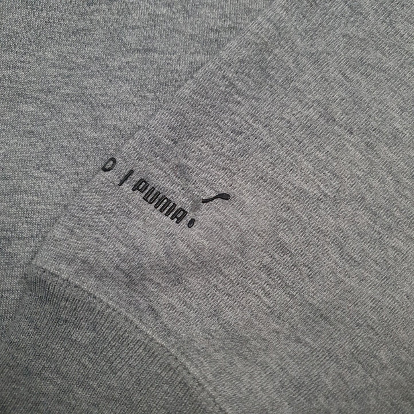 Mens Grey Puma  Crewneck Jumper