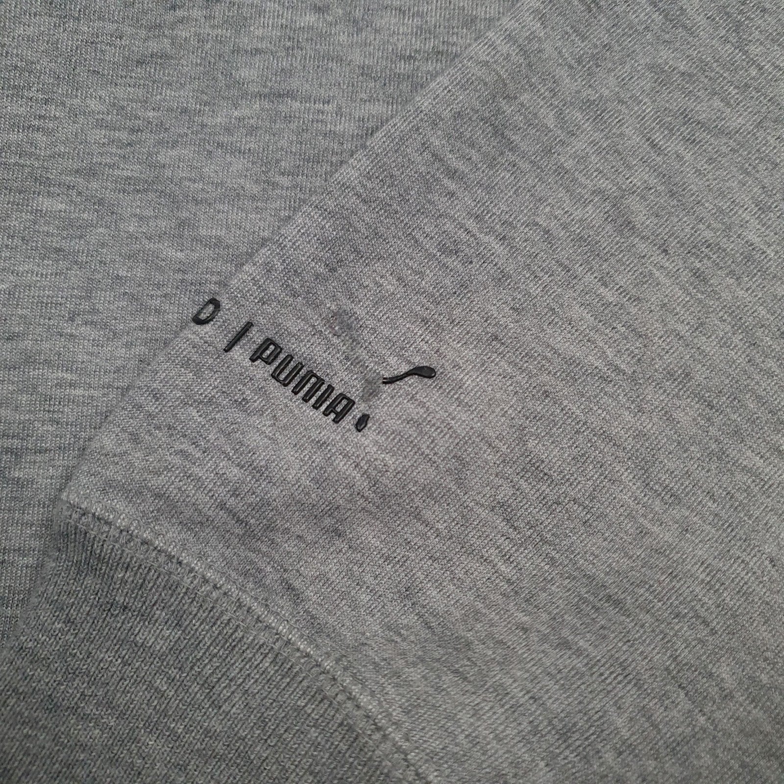 Mens Grey Puma  Crewneck Jumper