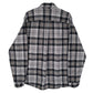 Mens Grey Eddie Bauer Flannel  Shirt