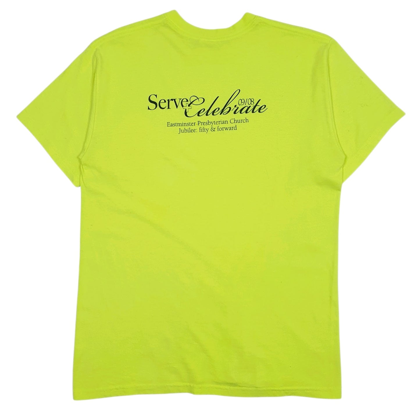 Mens Green Gildan   T Shirt