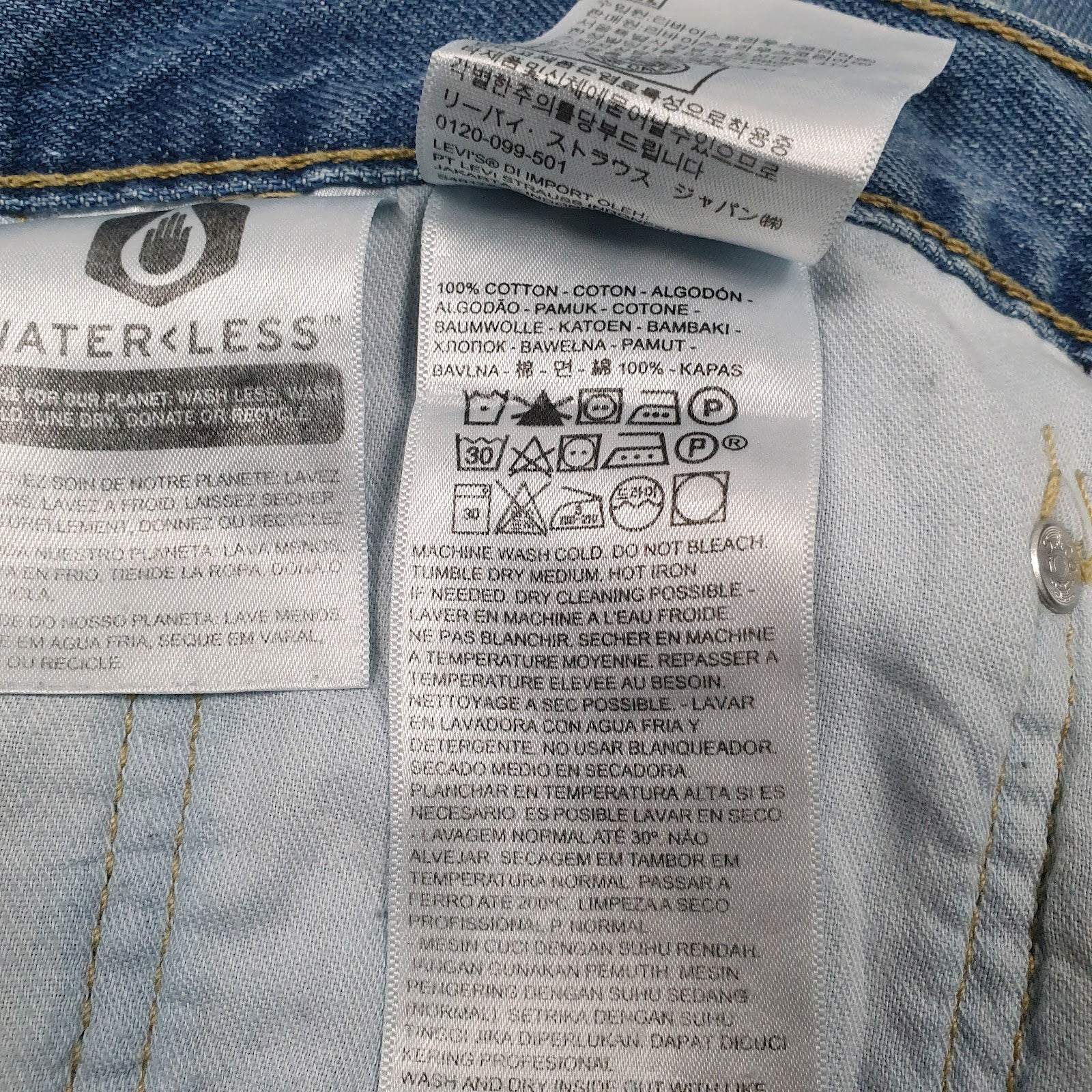 Mens Blue Levis   Jeans