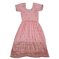Womens Pink Unbranded Wedding Occasion Short Sleeve Dress