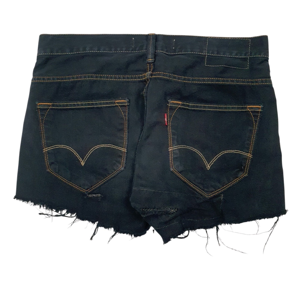 Womens Black Levis 504  Shorts
