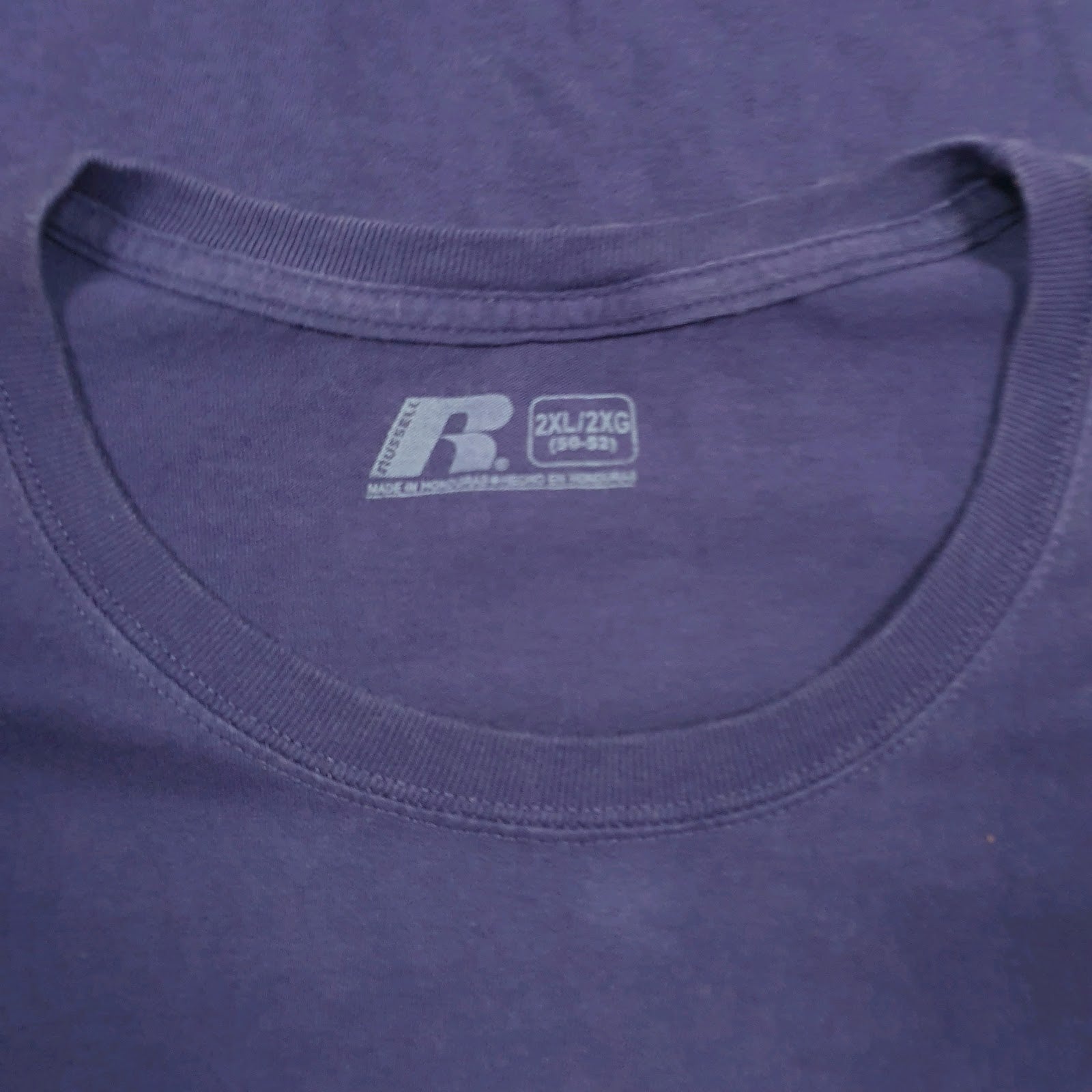 Mens Purple Russel Athletic University Of Washington  T Shirt