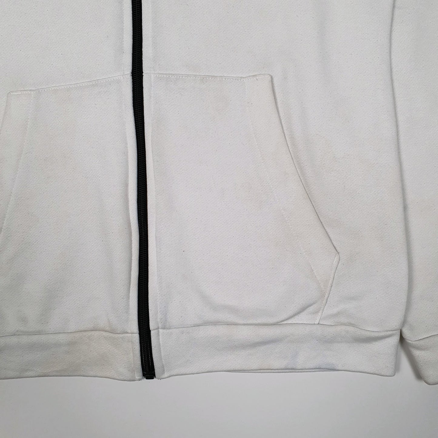 Mens White Nike Hoodie Full Zip Jumper