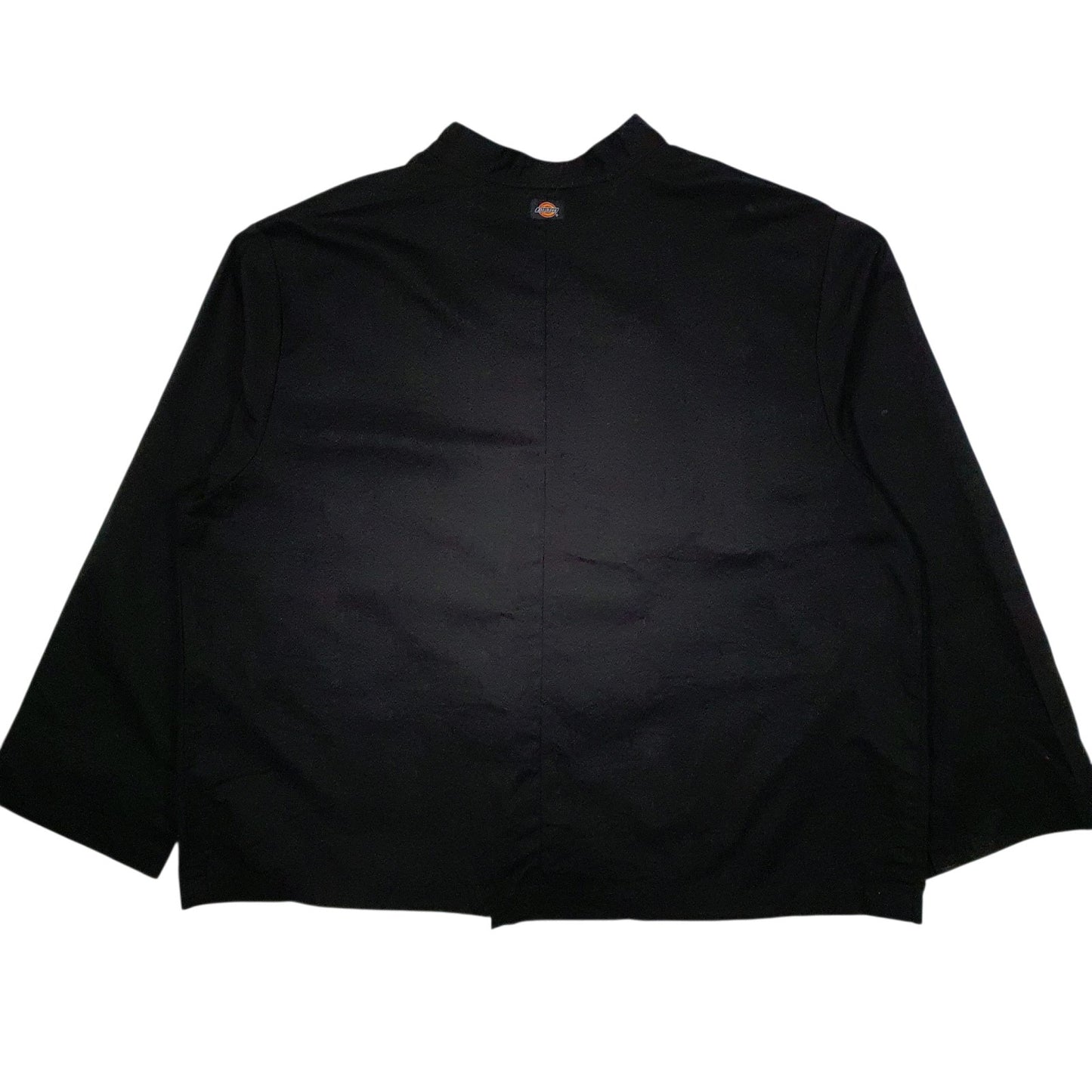 Mens Black Dickies Chefs Crewneck Coat