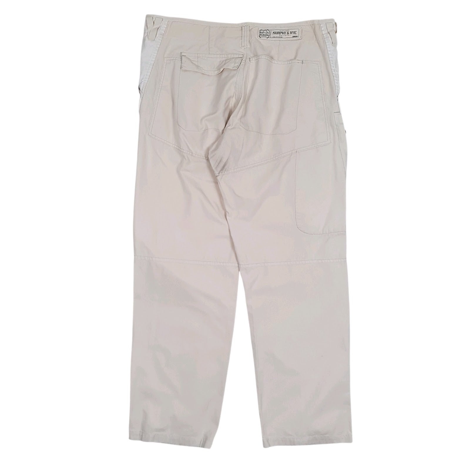 Mens White Murphy & Nye Sailmakers  Trousers