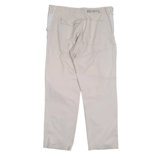 Mens White Murphy & Nye Sailmakers  Trousers
