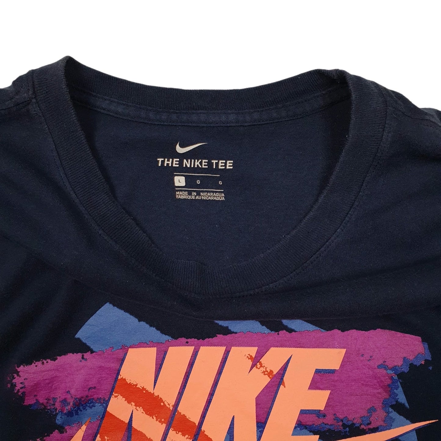 Mens Navy Nike   T Shirt
