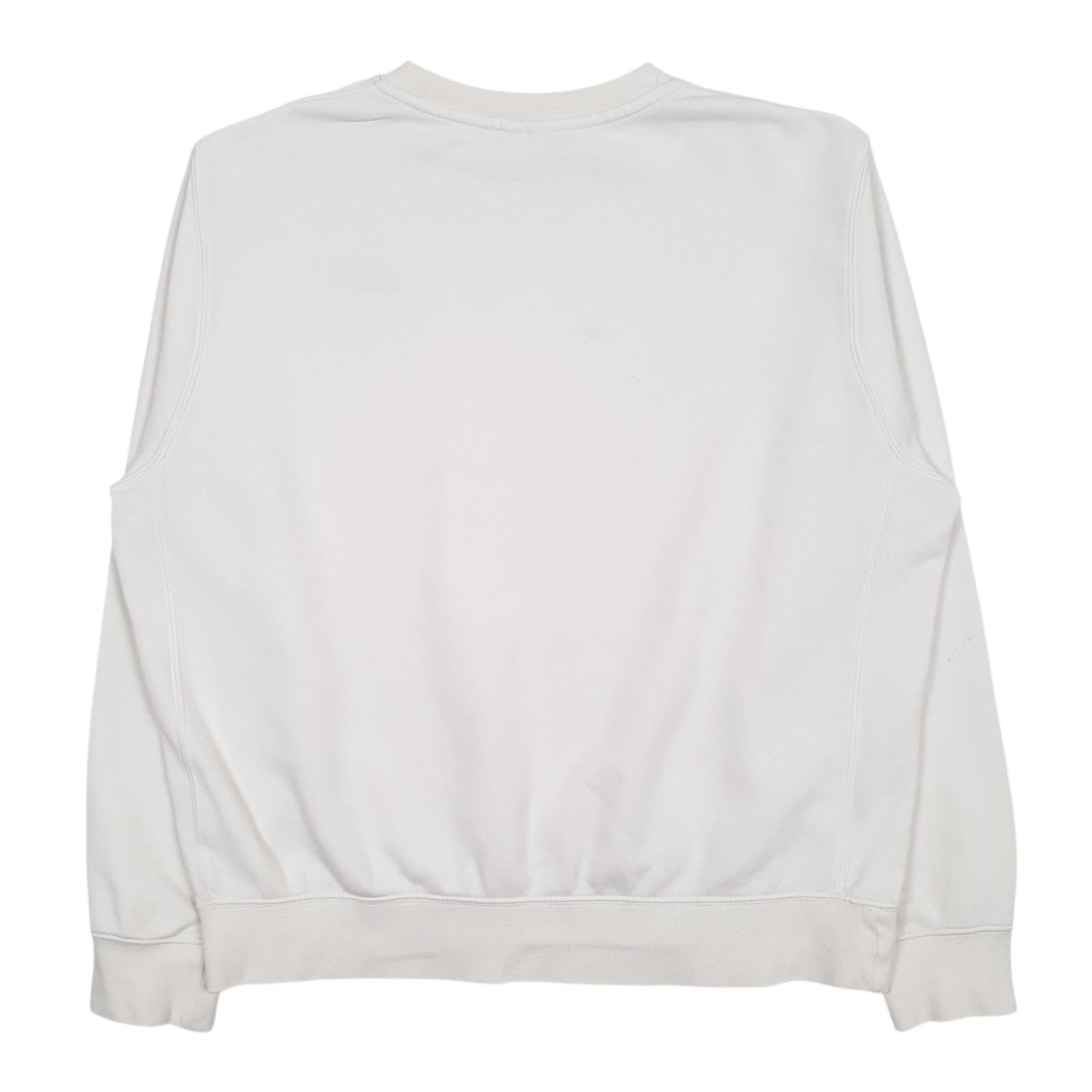 Mens White Nike  Crewneck Jumper