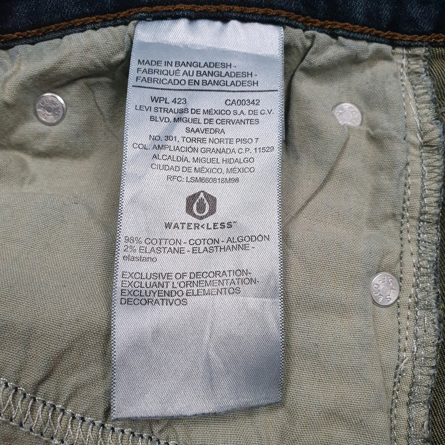Mens Blue Levis   Jeans