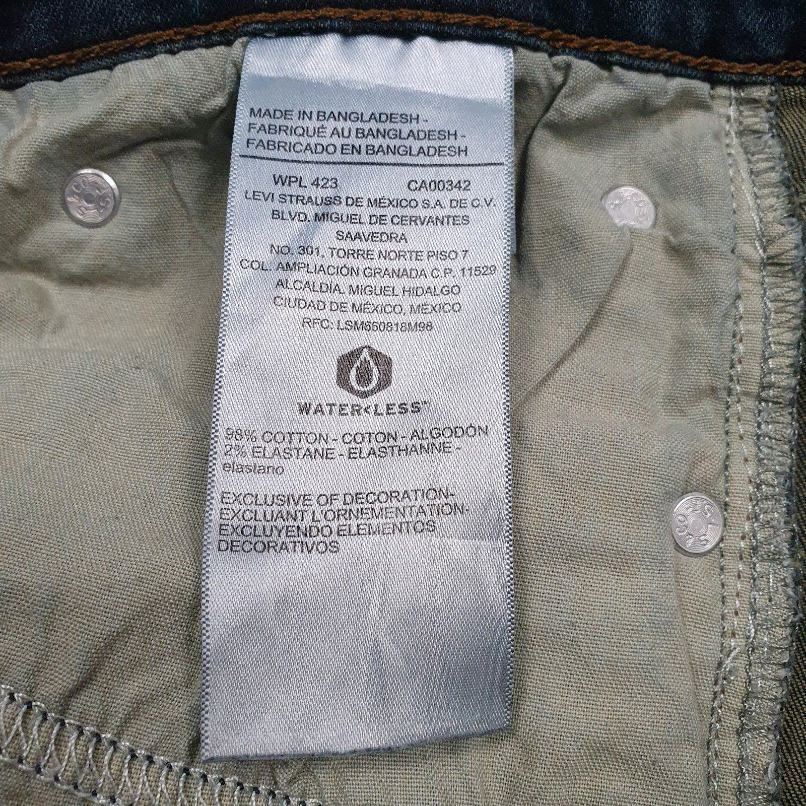 Mens Blue Levis   Jeans