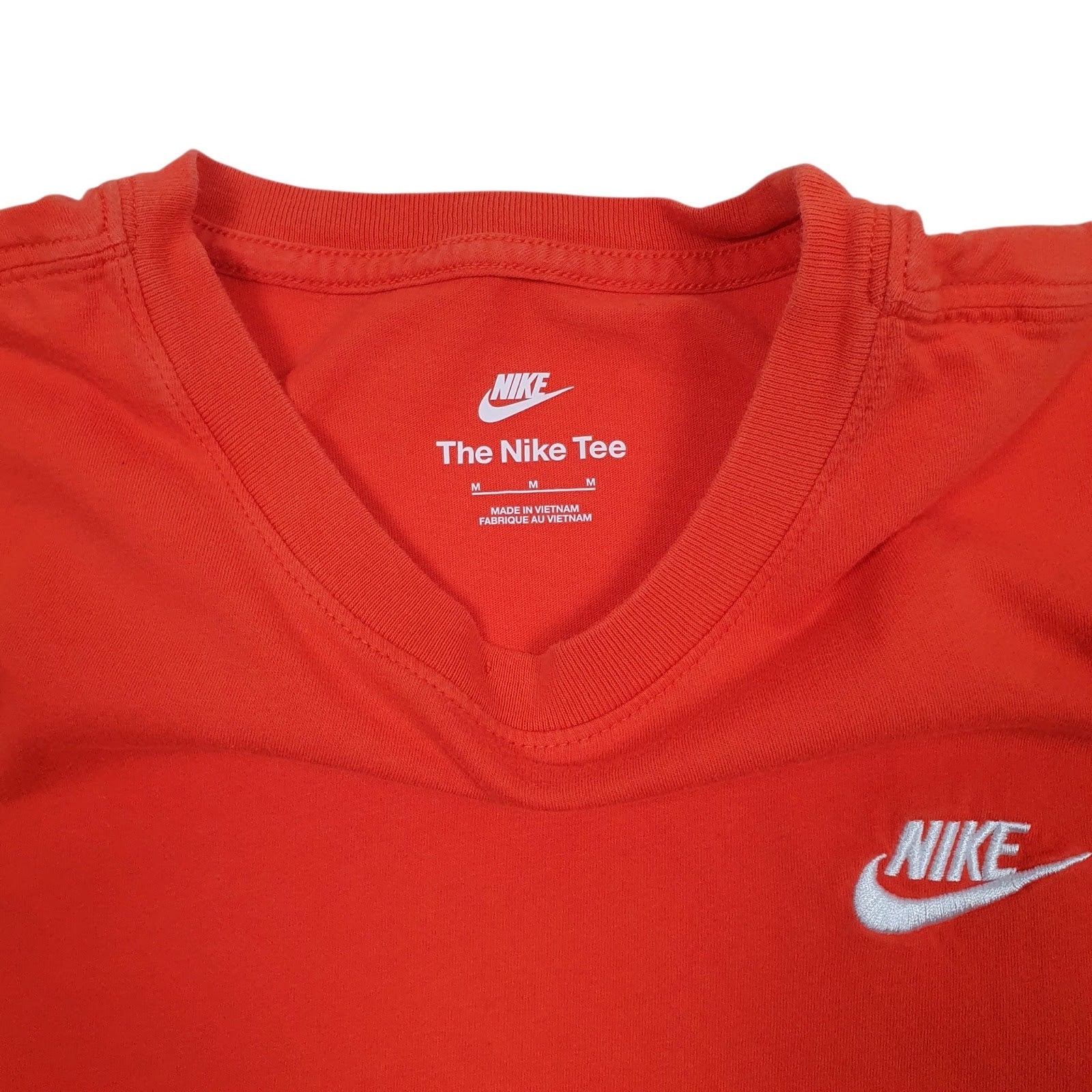 Mens Orange Nike   T Shirt