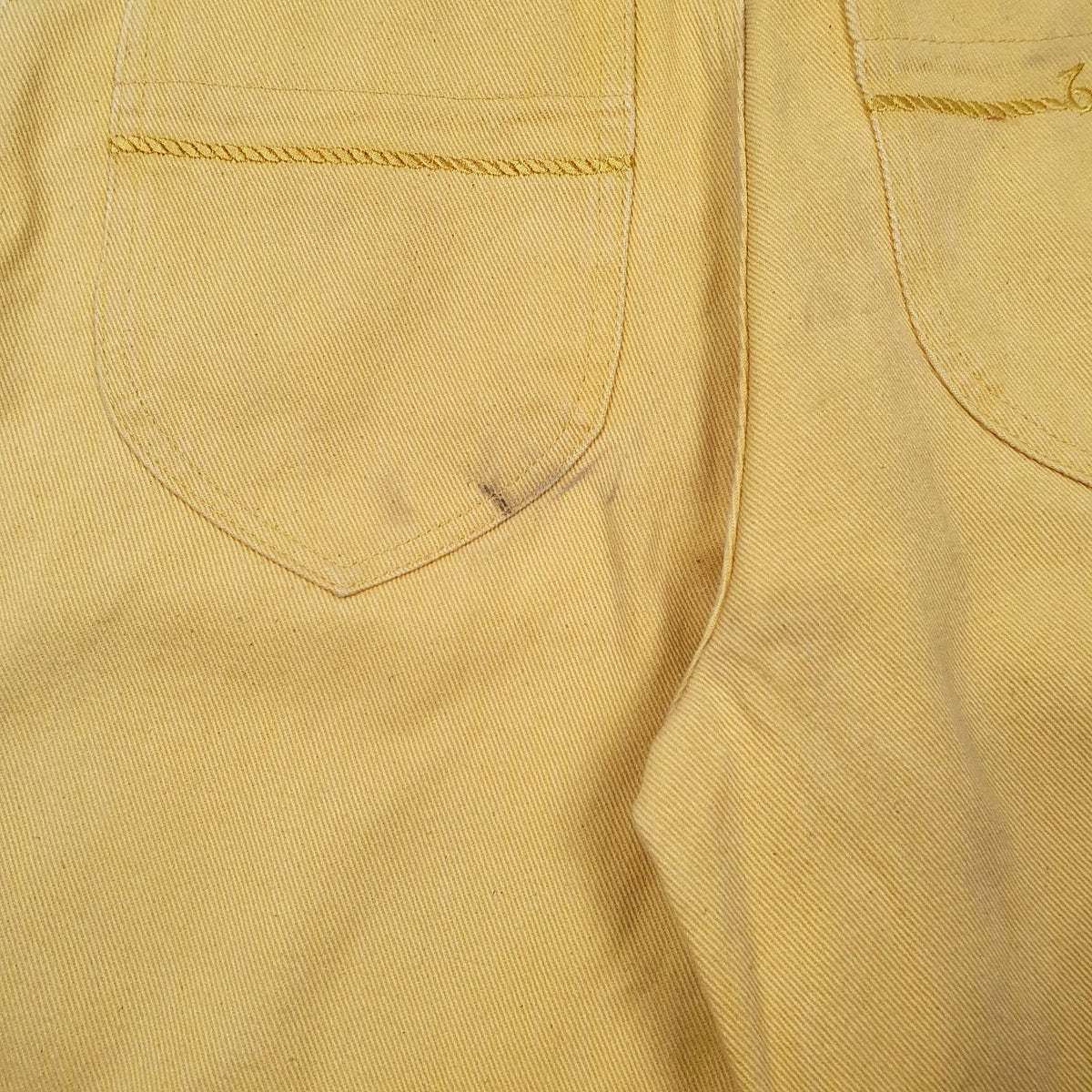 Womens Yellow Unbranded Embroidered  Shorts