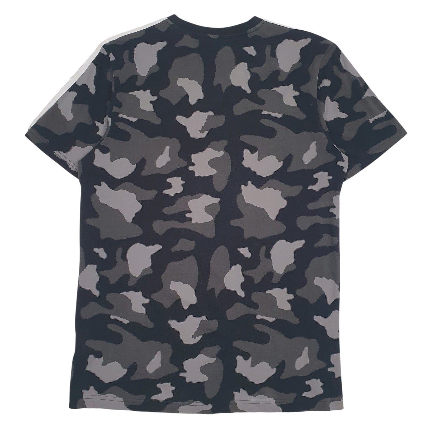 Mens Grey Adidas Camo  T Shirt