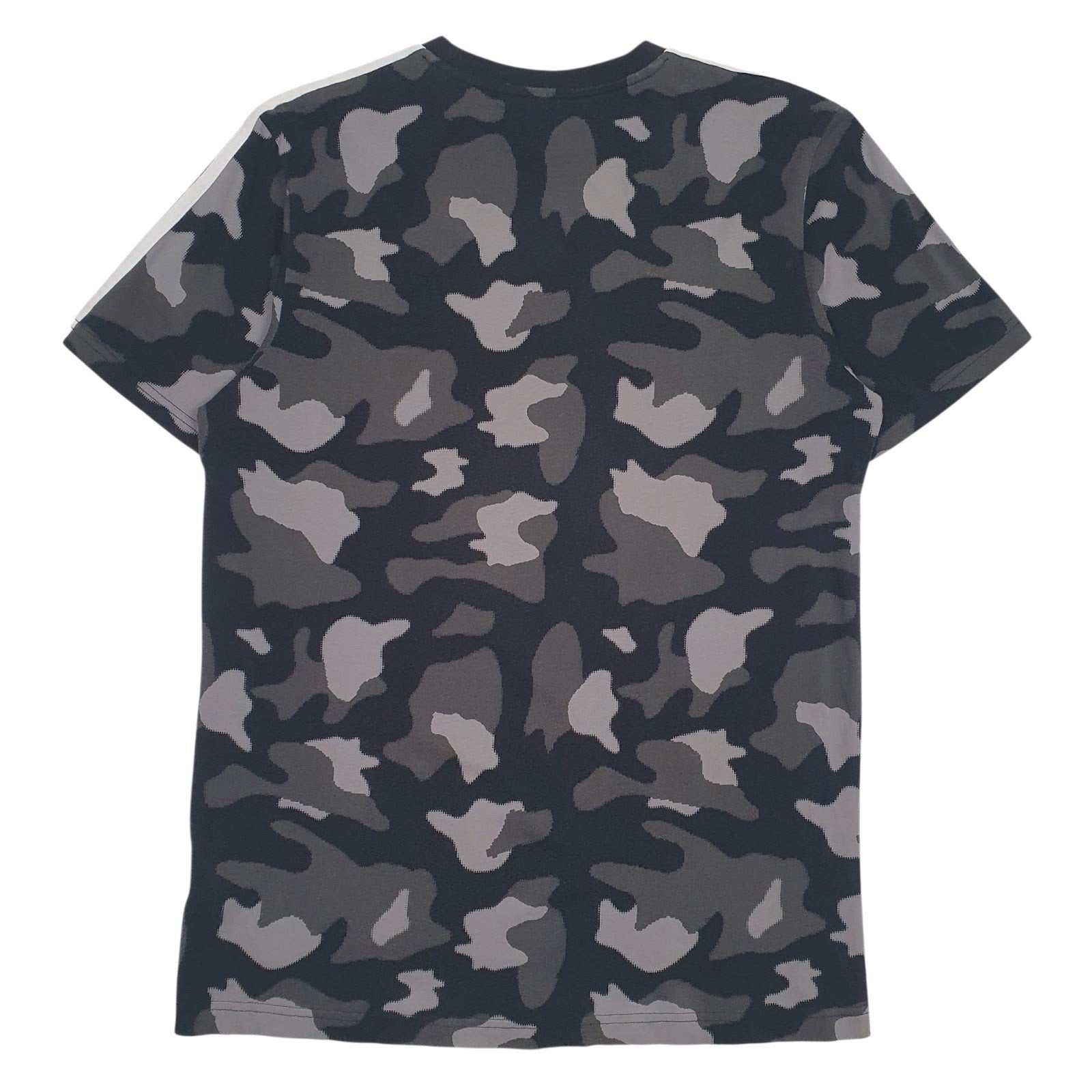 Mens Grey Adidas Camo  T Shirt