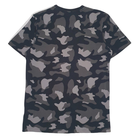 Mens Grey Adidas Camo  T Shirt