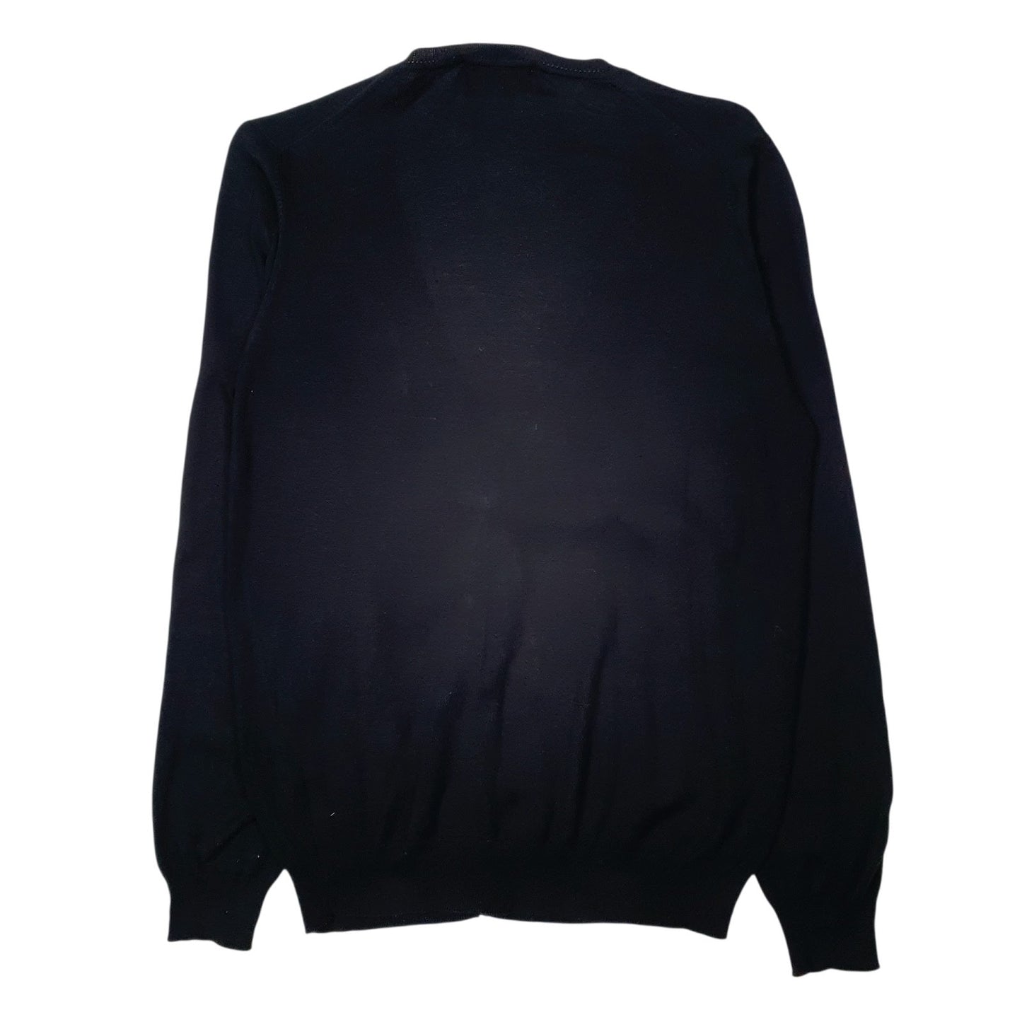 Mens Black Uniqlo  Cardigan Jumper