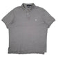 Mens Grey Polo Ralph Lauren Custom Fit Short Sleeve Polo Shirt