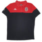 Mens Black Kappa  Short Sleeve Polo Shirt