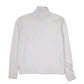 Womens White Fila  Quarter Zip Jumper
