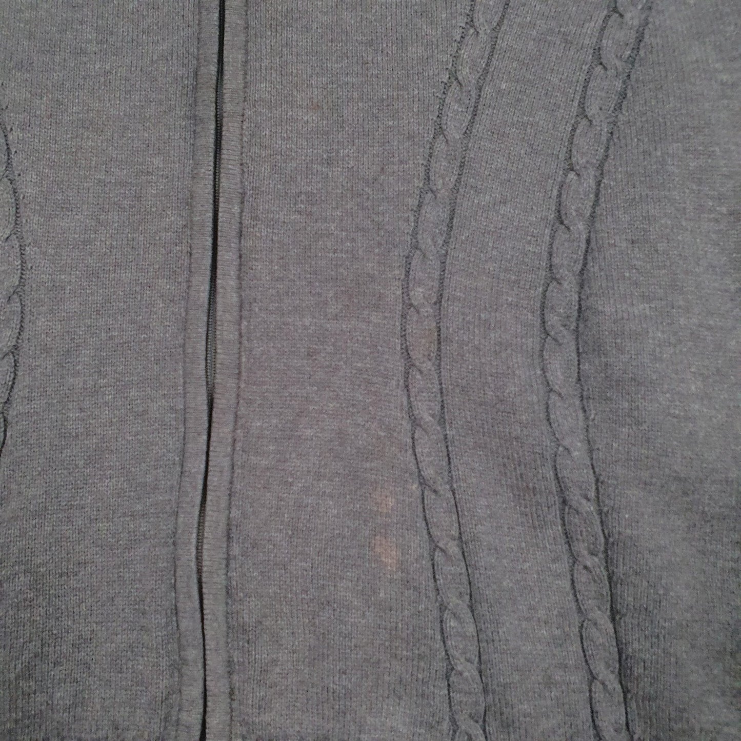 Mens Grey Tommy Hilfiger  Full Zip Jumper