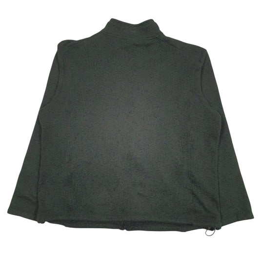 Mens Green Champion  Full Zip Jumper
