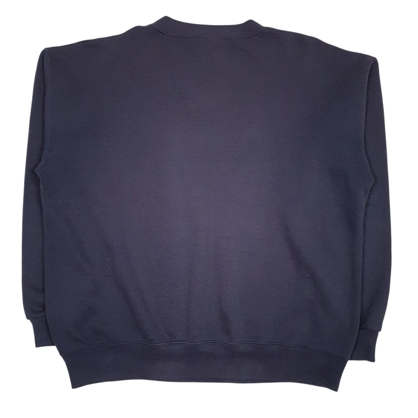 Mens Navy Lee Vintage 90s MLB New York Yankees 1999 World Series Crewneck Jumper