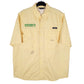 Mens Yellow Eddie Bauer  Short Sleeve Shirt