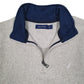 Mens Grey Nautica  Quarter Zip Jumper
