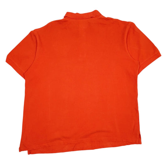 Mens Orange Southpole   Polo Shirt