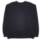 Mens Black Jerzees Graphic Crewneck Jumper