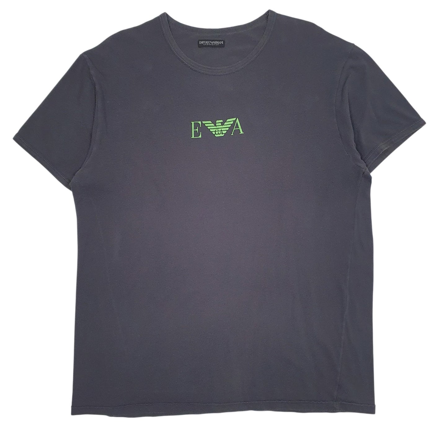 Mens Grey Emporio Armani  Short Sleeve T Shirt