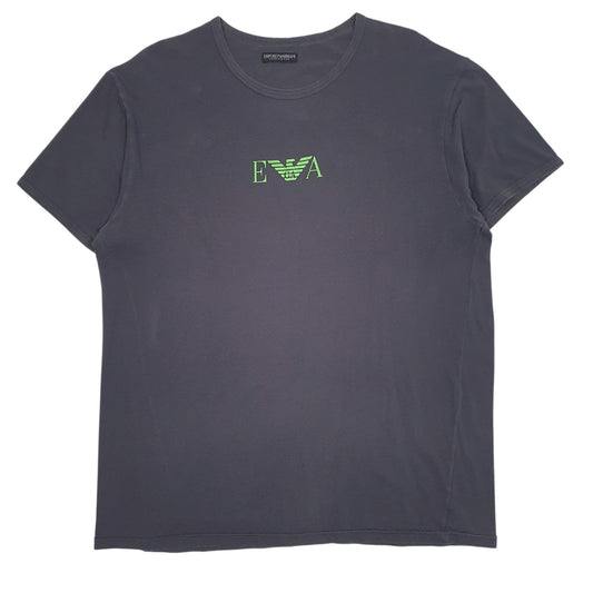 Mens Grey Emporio Armani  Short Sleeve T Shirt