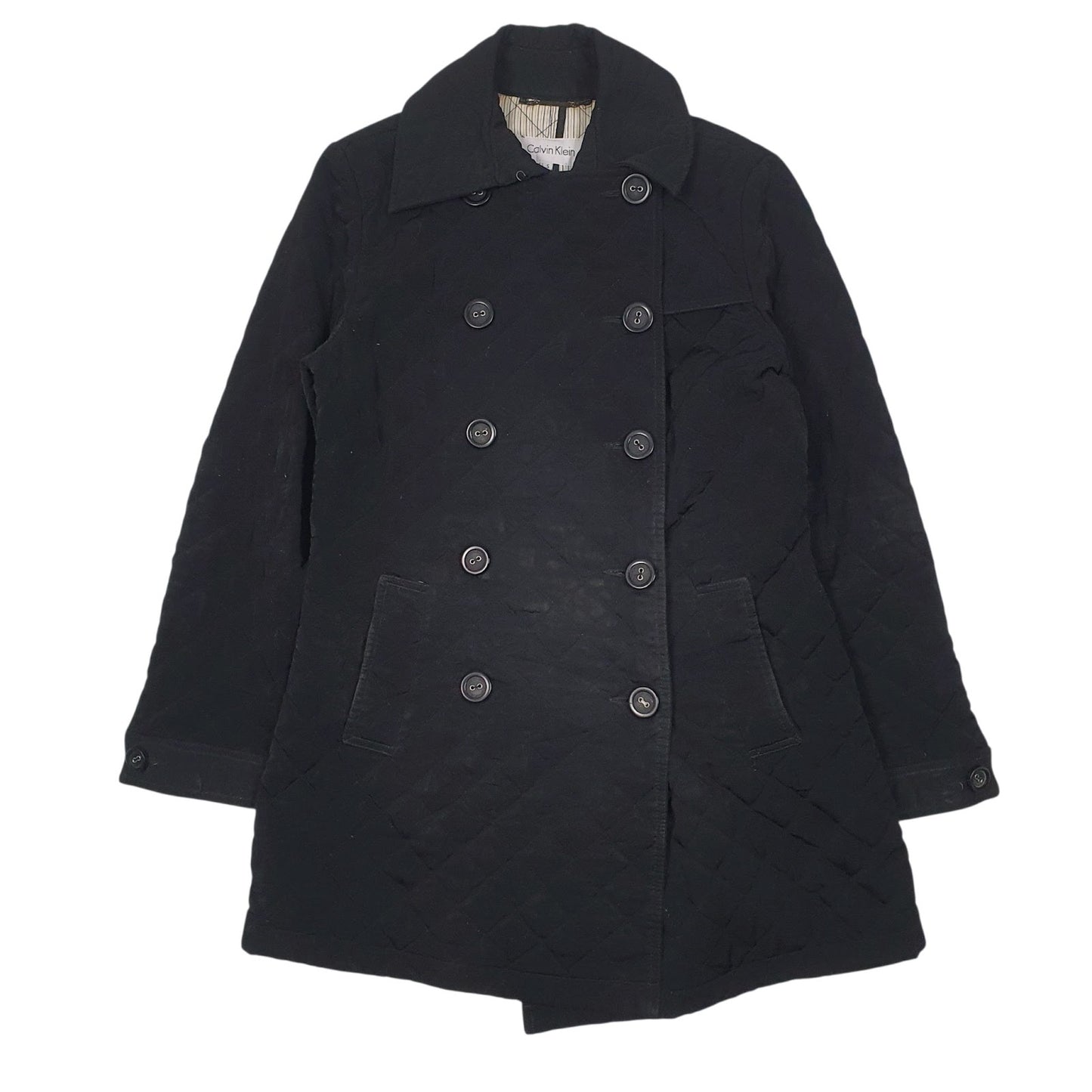 Womens Black Calvin Klein   Coat