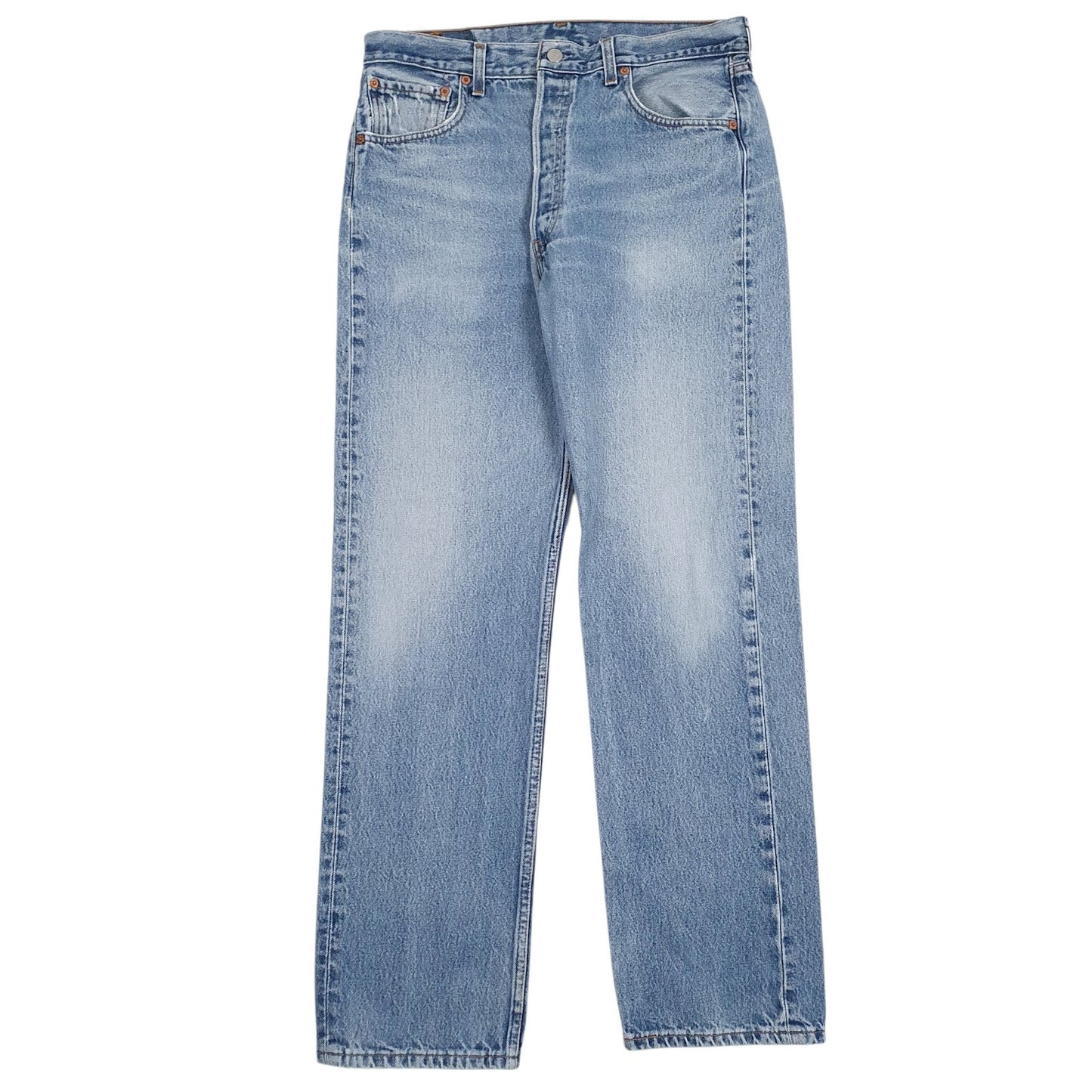 Mens Blue Levis Vintage 90s 501 JeansW34 L32