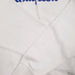Mens White Champion Spellout Hoodie Jumper