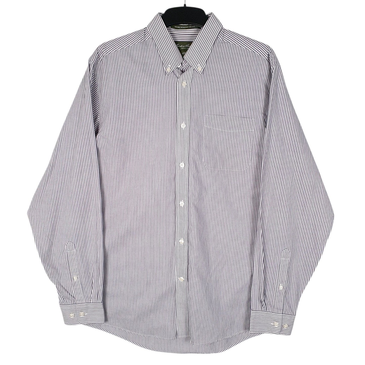 Mens Purple Eddie Bauer  Long Sleeve Shirt