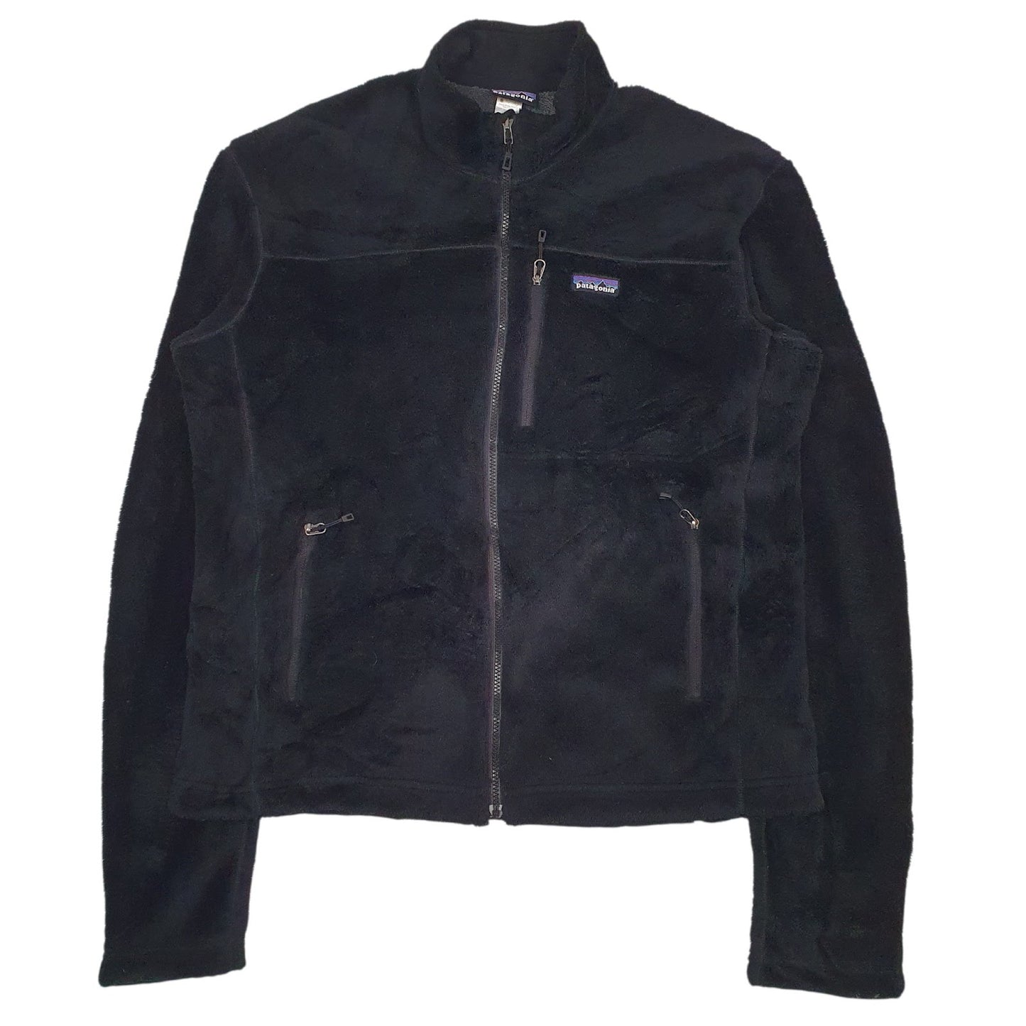 Mens Black Patagonia  Full Zip Jumper