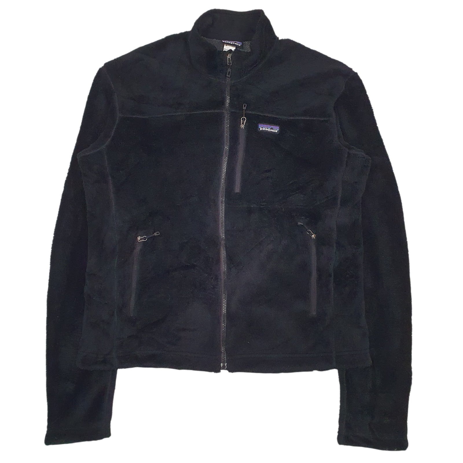 Mens Black Patagonia  Full Zip Jumper