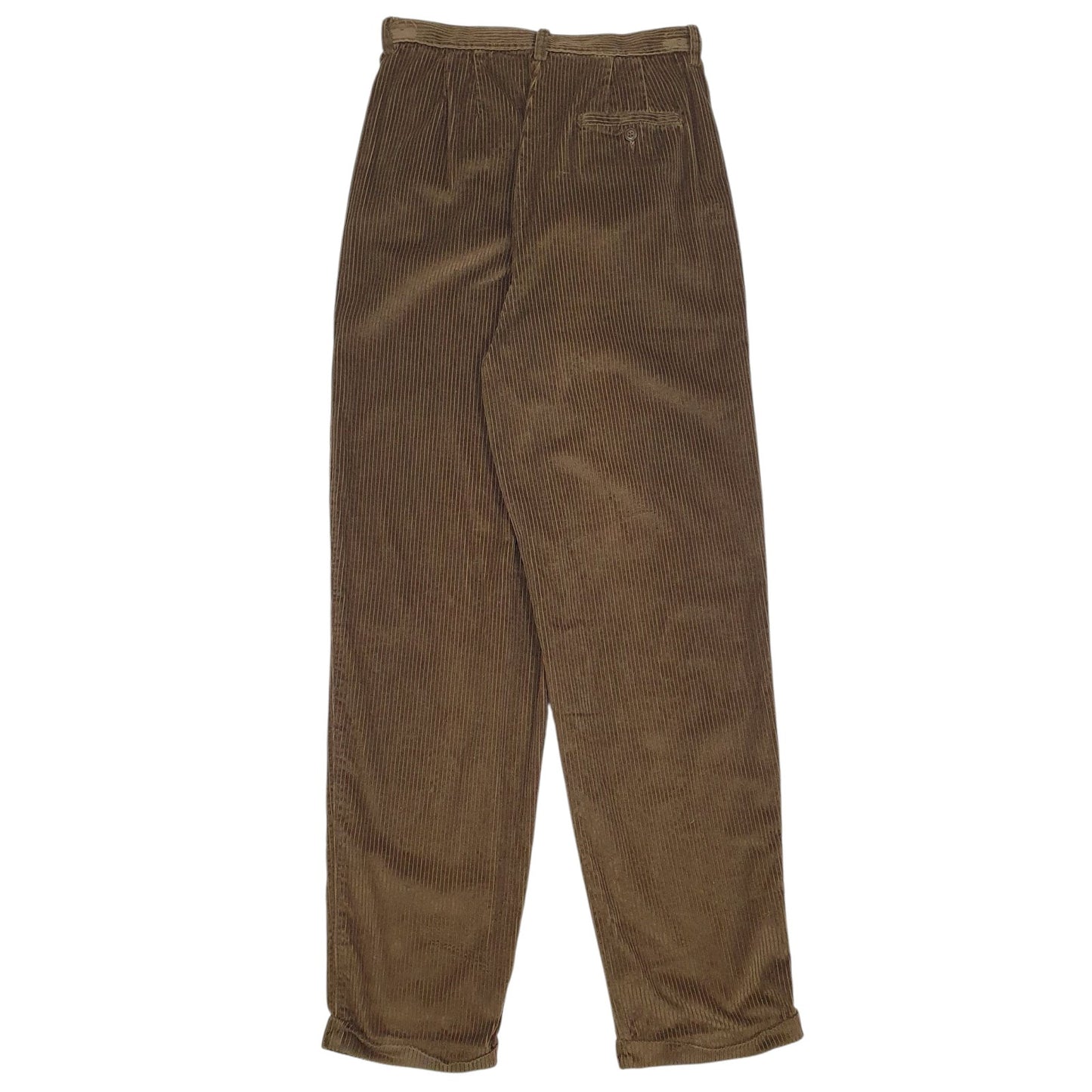 Womens Green Eddie Bauer Pleated  Trousers