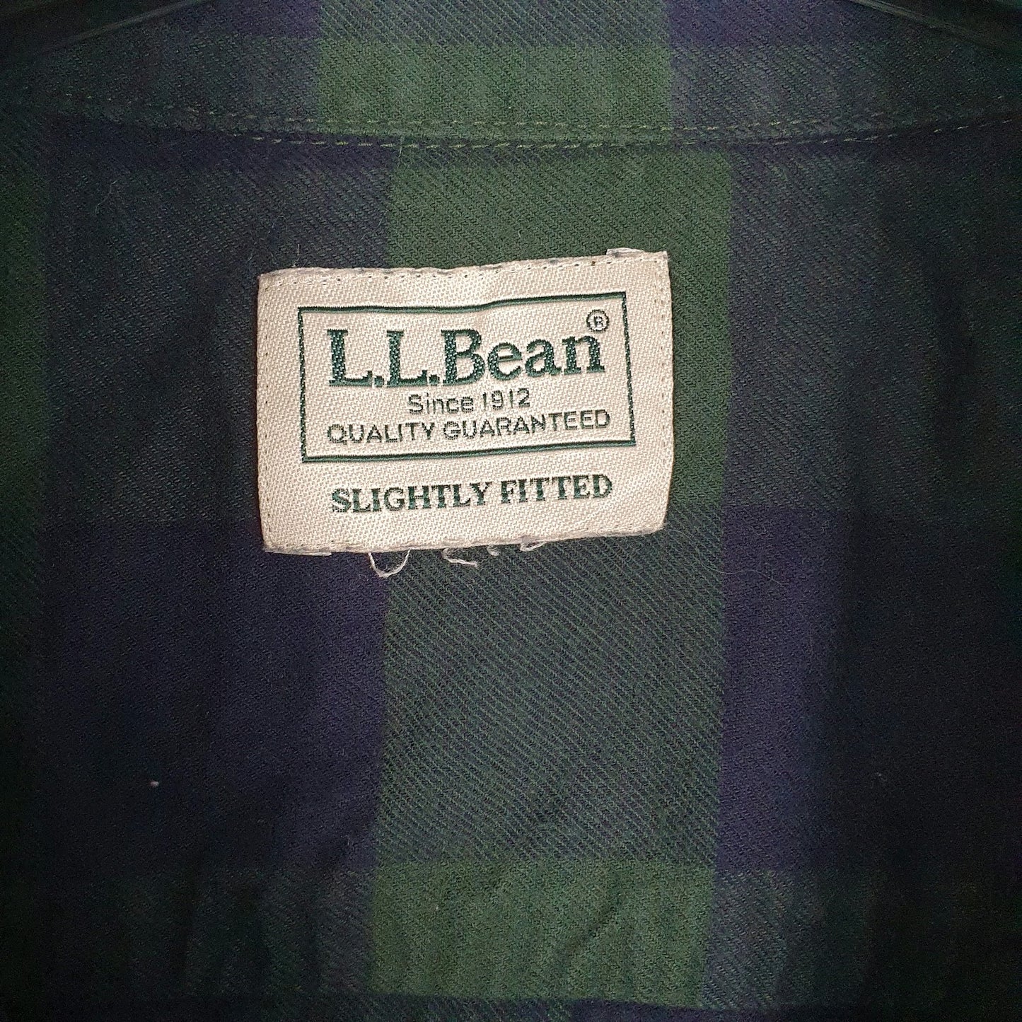 Mens Green L.L.Bean   Shirt
