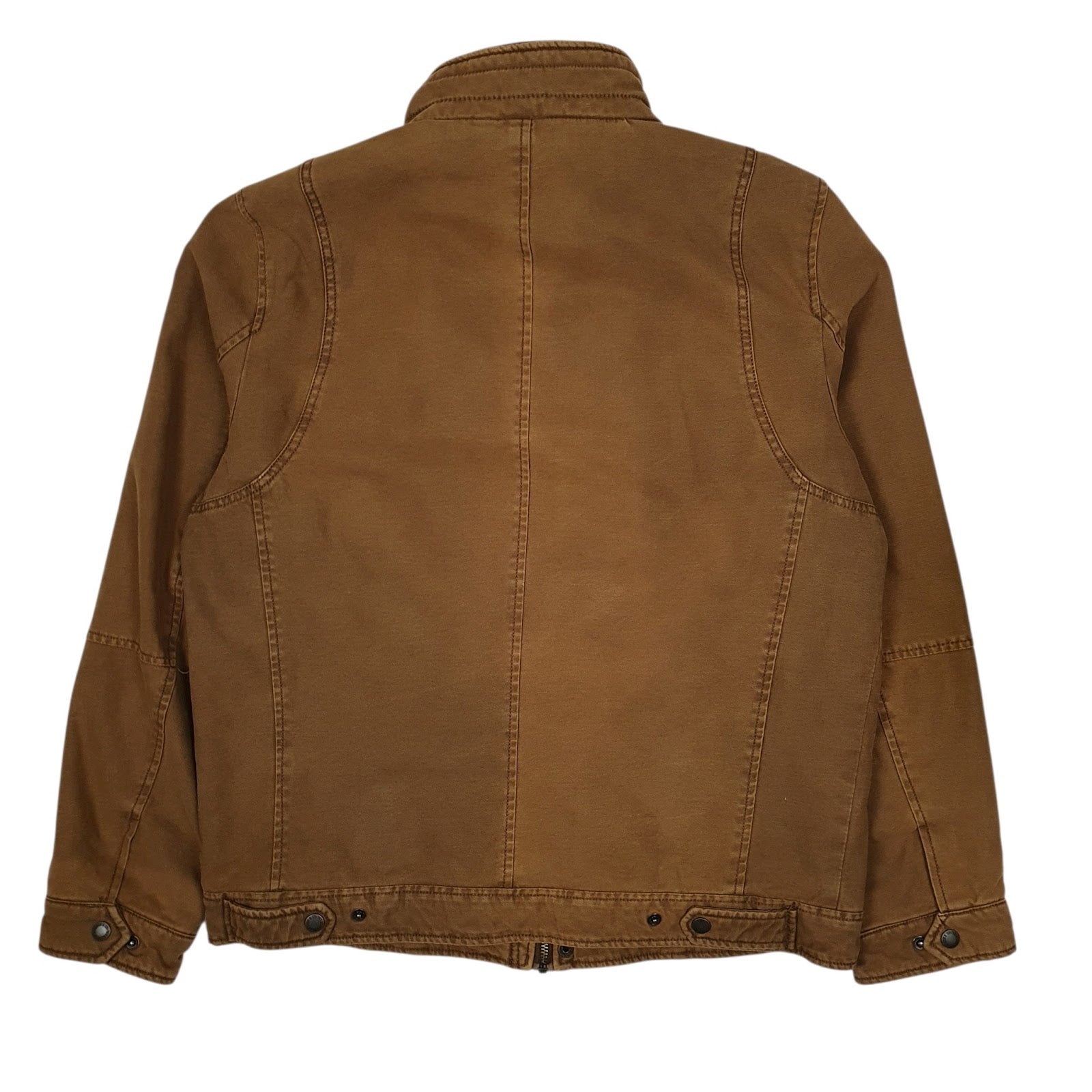 Mens Brown Levis Bomber Quilt Lined  Coat